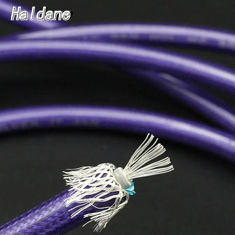 Haldane HIFI VDH Silver Plated Bulk Cable Professional DVD Amplifier Coaxial Bulk Cable