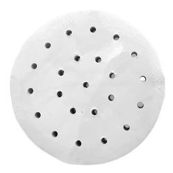 400pcs Hamburger Paper Non-Stick Food Grade Oil Absorbing Paper For Burger Patty Pie Pad Bamboo Steamer Paper Fit Burger Machine