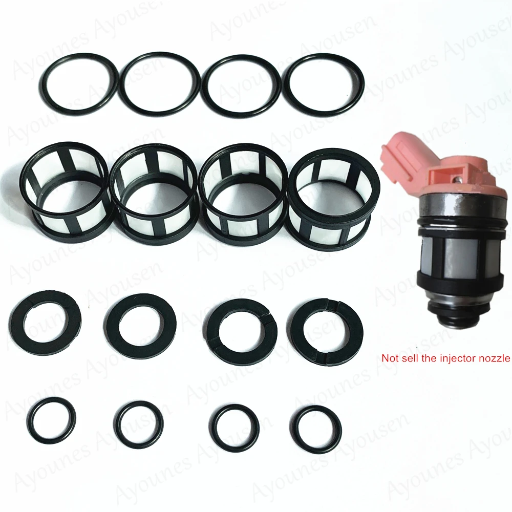 Kits de reparo do injetor de combustível para Nissan, D21 parte, 16600-9S200 16600-88G10 JS23-4 JS20-1 AY-RK506 (), frete grátis, atacado