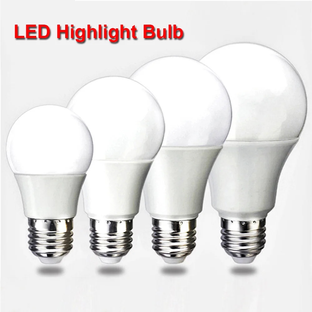 

Bright Constant Current Led Bulb E27 AC110V 220V Power 3W 5W 7W 9W 12W 15W 20W Bright Led Bulb For Table Lamp Spotlight