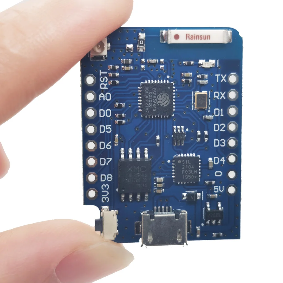 WeMos D1 미니 프로 NodeMcu 16M 바이트 Lua 와이파이 사물 인터넷 개발 보드, ESP8266 WeMos 기반, 1 개