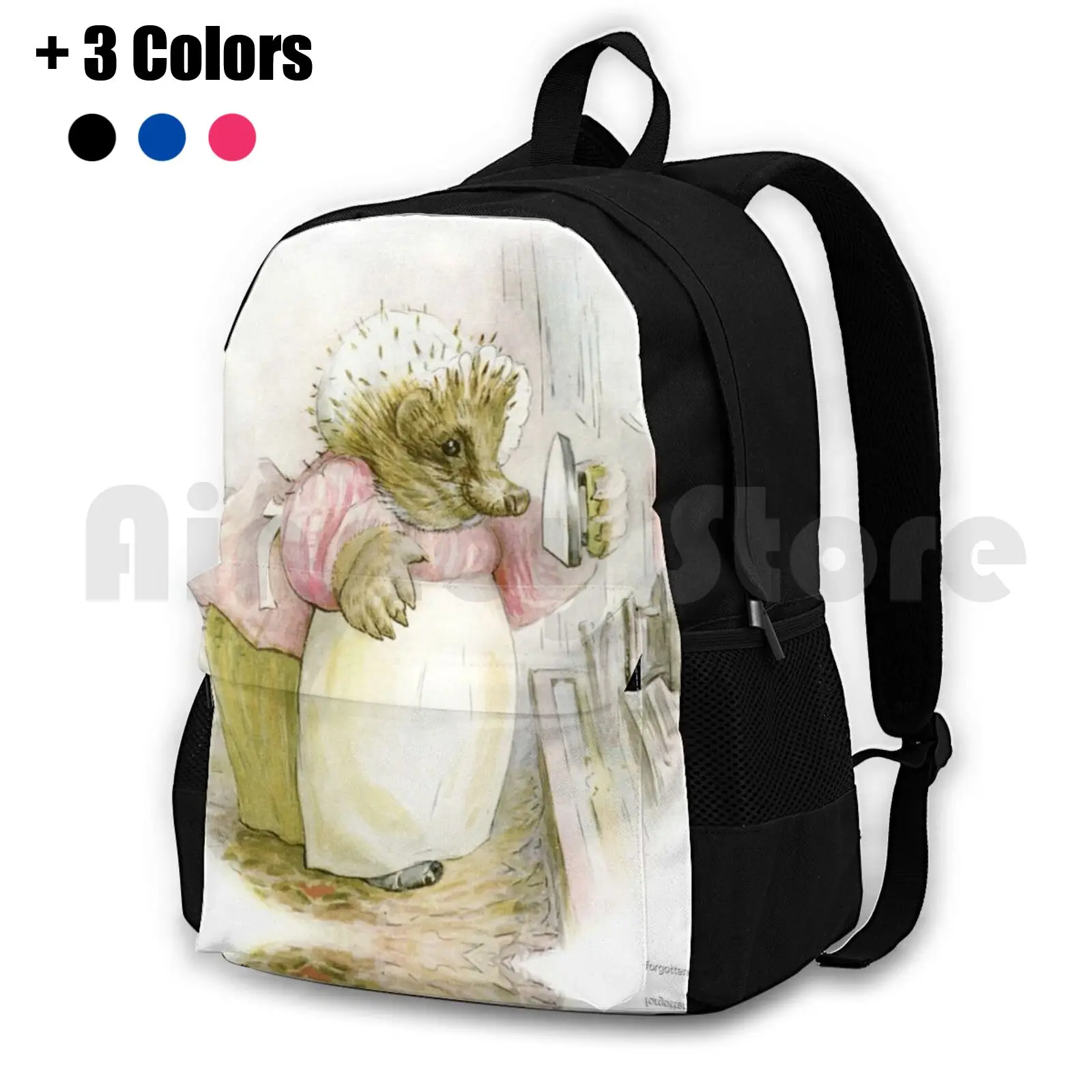 Mrs Tiggy Winkle-Beatrix Potter Outdoor Hiking Backpack Riding Climbing Sports Bag Beatrix Potter Mrs Tiggy Winkle Hedgehog