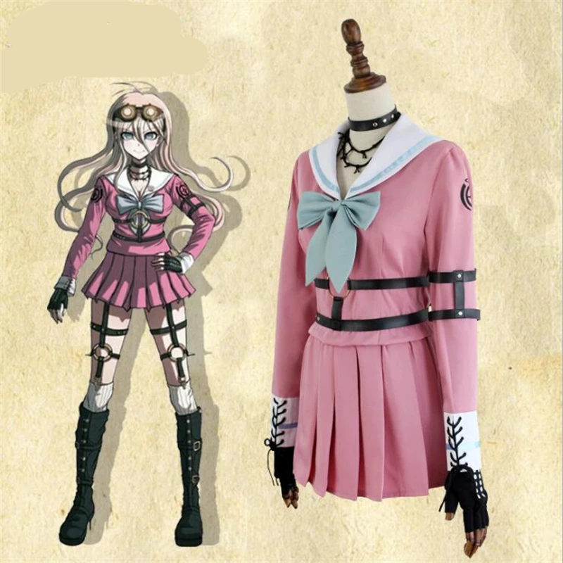 Danganronpa V3: Killing Harmony Iruma Miu Униформа кролика на Хэллоуин, Рождество, аниме, индивидуальный заказ, карнавальный костюм