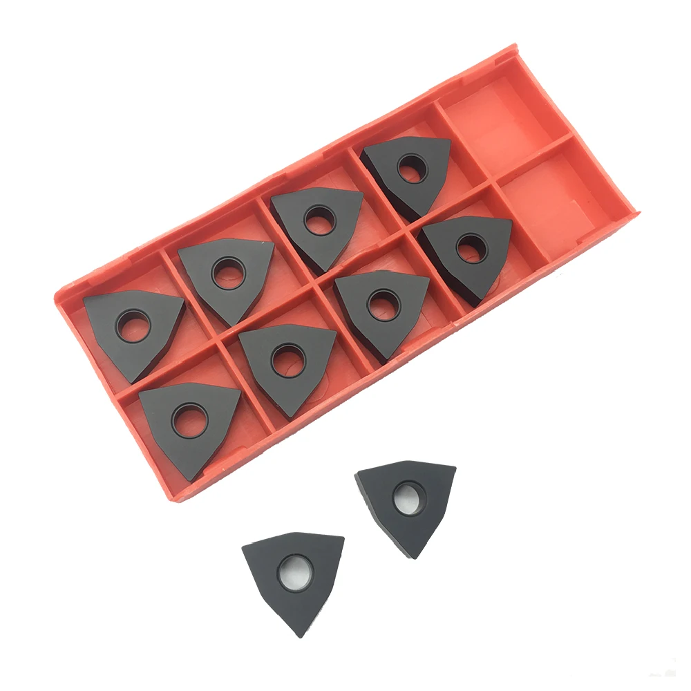 10 Uds. WNMG080404 FT3115 inserto de carburo herramientas de torneado externo herramientas de corte de revestimiento para Molino de torno CNC wnmg080404 para hierro fundido