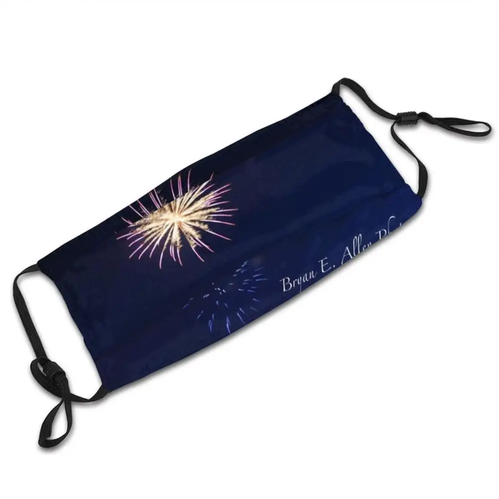 Fireworks In Maryland Custom Pattern Washable Filter Pm2.5 Adult Kids Mask Fireworks Maryland