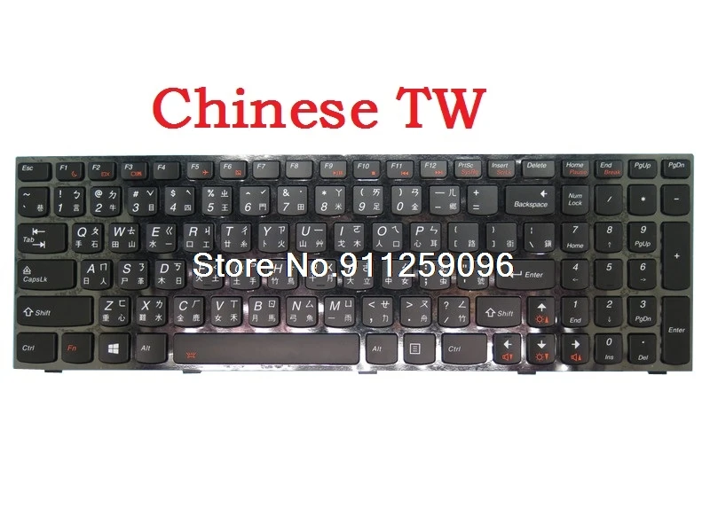 Teclado do portátil para lenovo y500 y500n y500nt y500s y510 y510p y590 y590p japonês jp ja inglês eua chinês tw retroiluminado