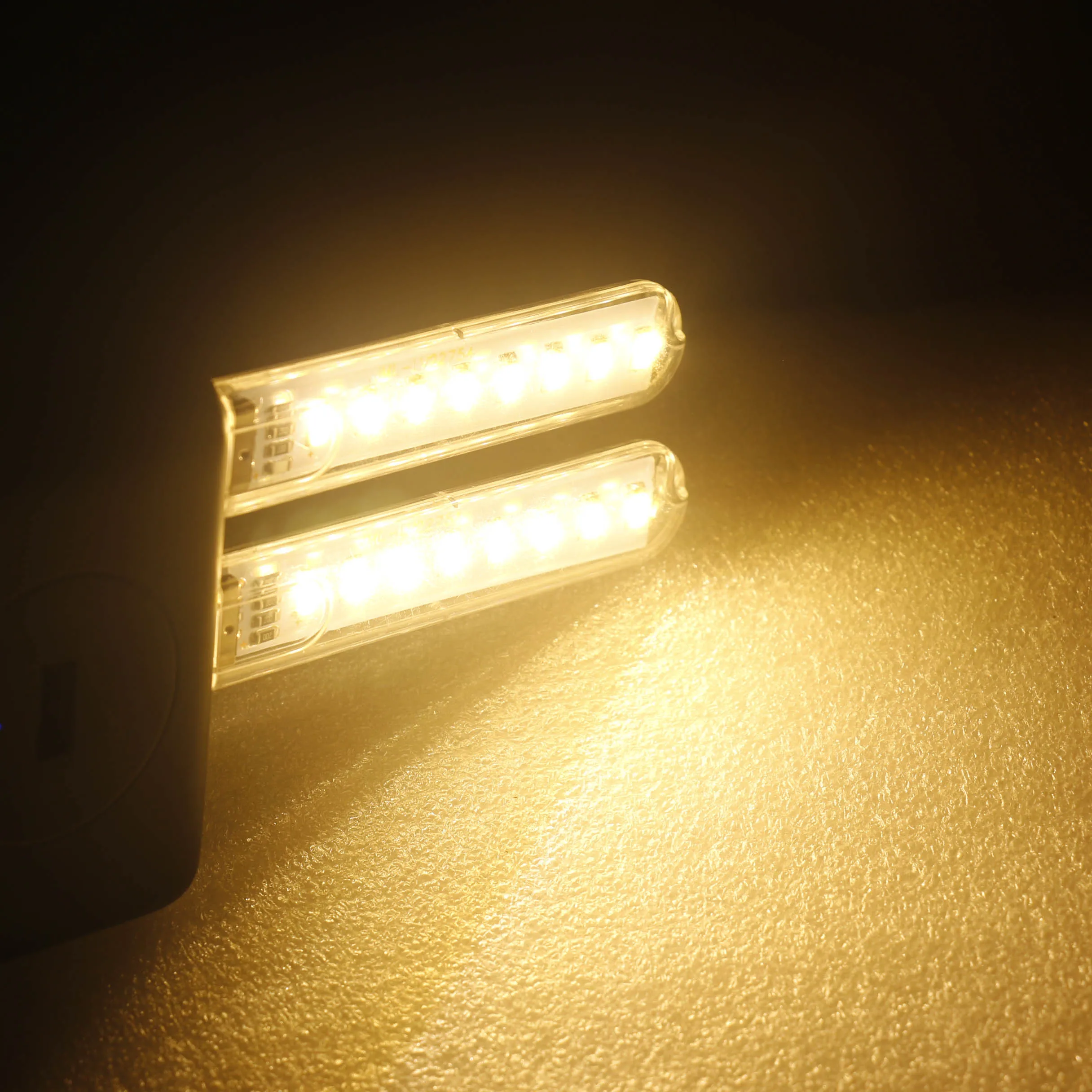 USB LED 3LEDs 8LEDs 24leds Book Lights LED Bulb 5V Power Input White 5000-6500K Warm White 3000-3500K USB Night light