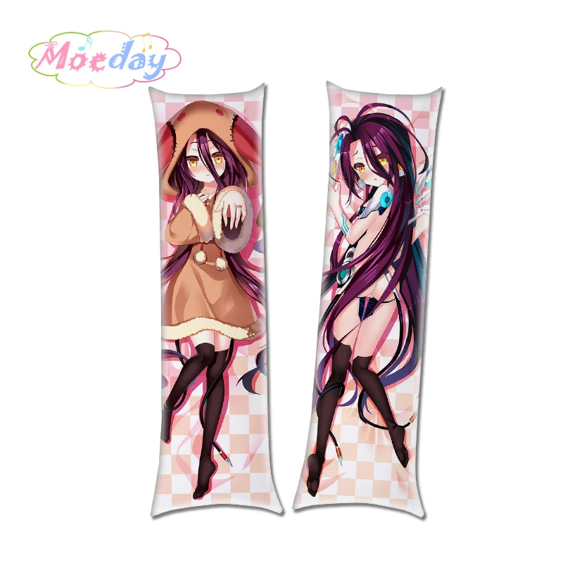 

NO GAME NO LIFE Shiro Stephanie Dola Fil Nilvalen Hugging Dakimakura Covers