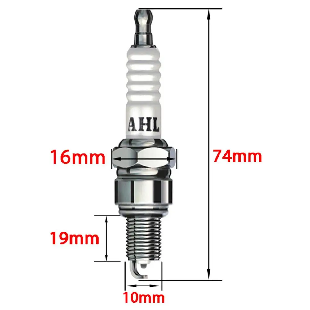 Motorcycle Ignition Spark Plug For C7EH-9 C8EH-9 C9EH-9 CR5EH-9 CR6EH-9 CR7EH-9 CR8EH-9 CR9EH-9 CR10EH-9 CR8EH-9S CR8EHIX-9