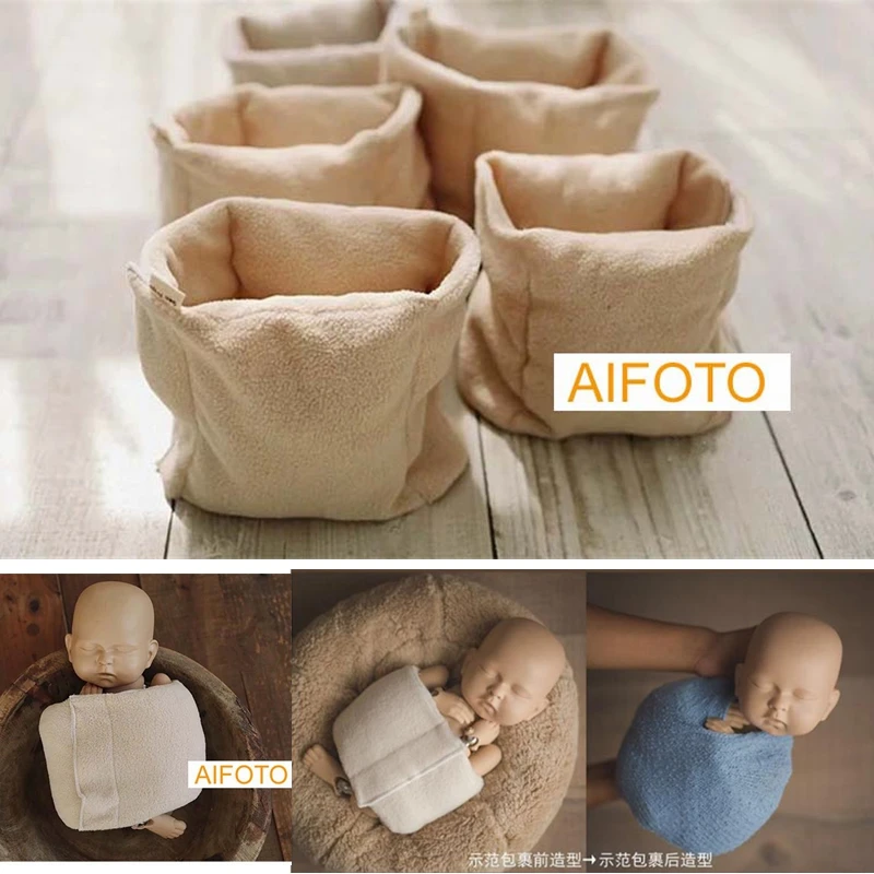 

HOT!! Newborn Photography Props Posing Wraps Professional Baby Photos Poser Wrap Tools For Infan Fotografia Accessories Studio