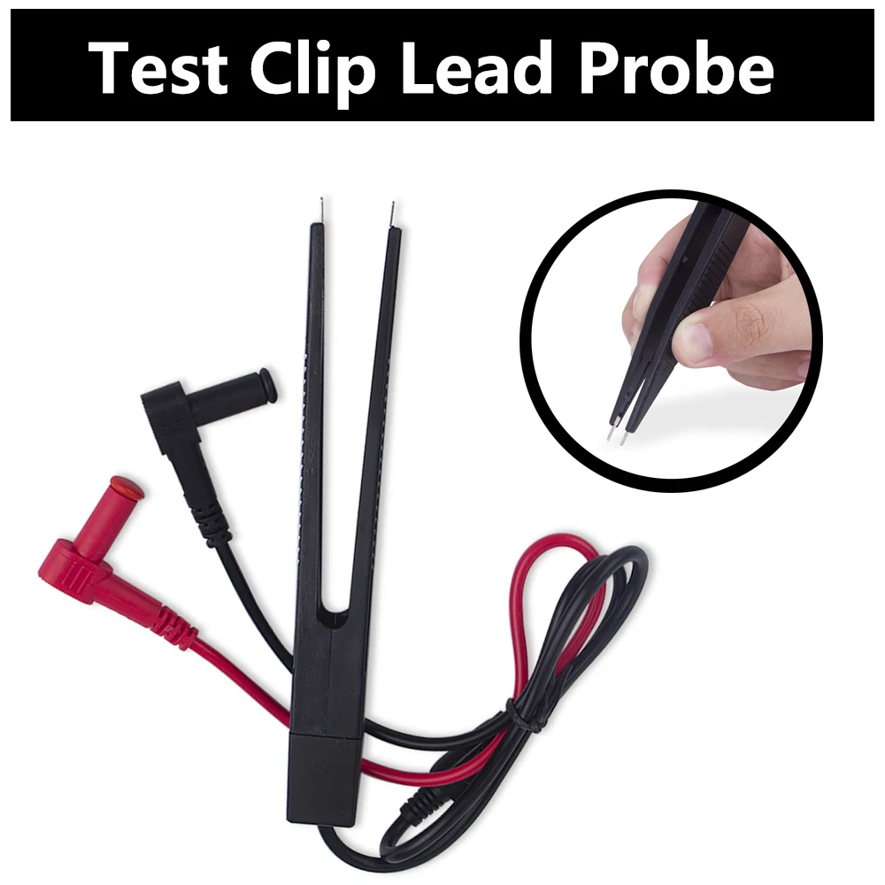 Multimeter Sonde Test Führt Drähte Sonden SMD Induktivität Test Clip Meter Multimeter Draht Tipps für Widerstand Multimeter Capacito Neue