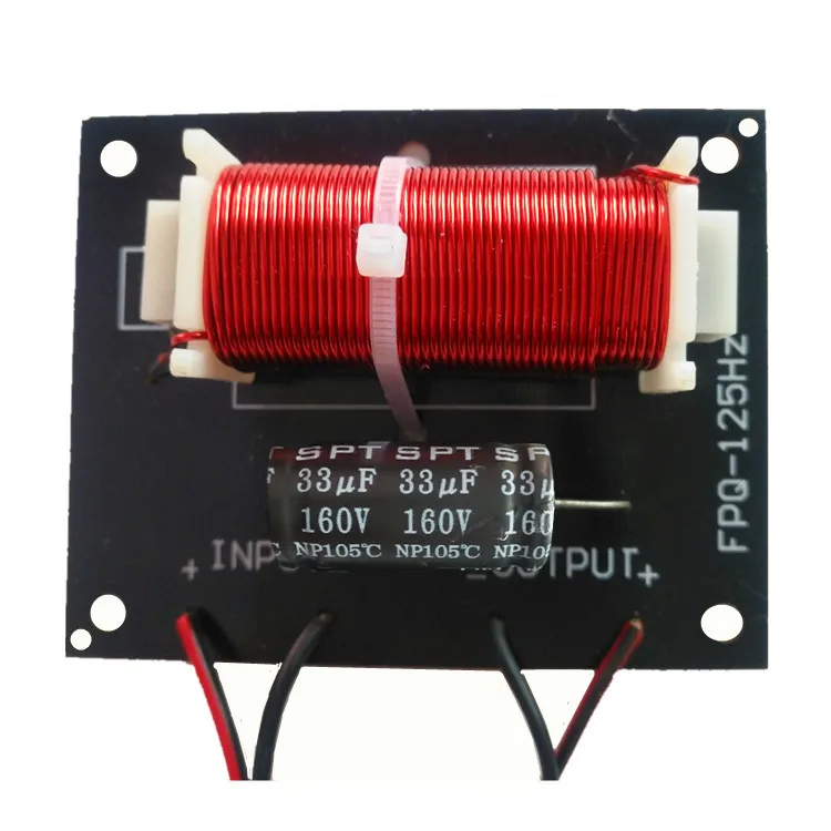 100W Subwoofer Speaker Crossover Pure Woofer frequency divider For 4 inch -10 inch Bass Speaker diy Speaker Accessories On Sale