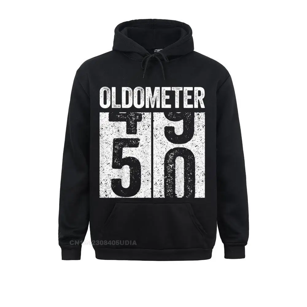 Brand New Men Sweatshirts Oldometer 50 Hoodie 50th Birthday GifHoodie Hoodie Unique Hoodies Father Day Sportswears Long Sleeve