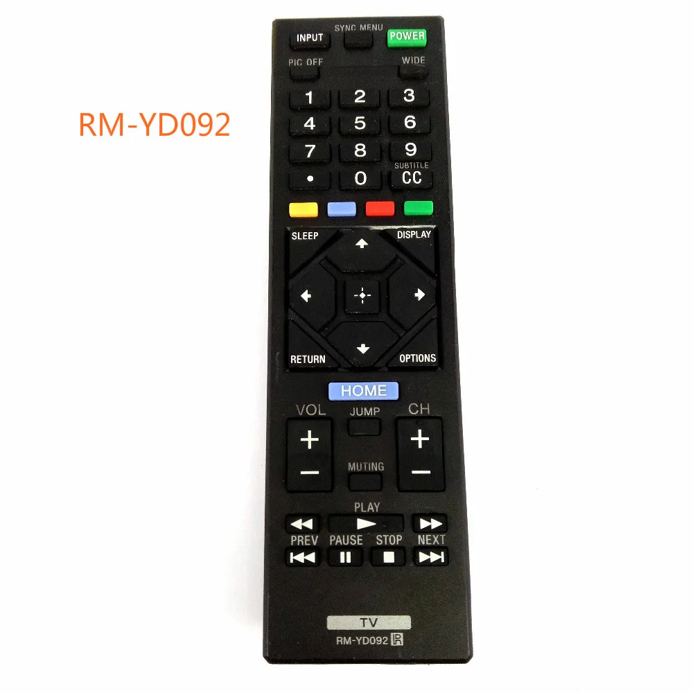 NEW RM-YD092 For SONY LED HDTV Remote Control KDL-40R380B KDL-40R450 KDL-40R450A KDL-40R470B KDL-46R453 KDL-46R453A