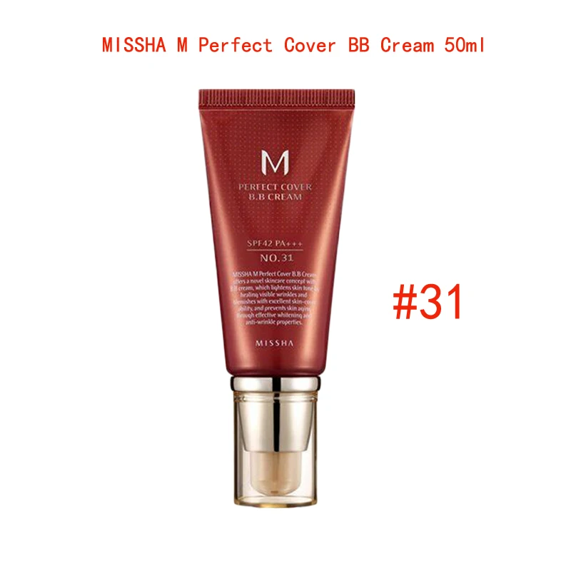 MISSHA M Perfect Cover BB Cream 50ml#23 #21 Korean Cosmetics Korea Makeup Base CC BB Boomer Original Package