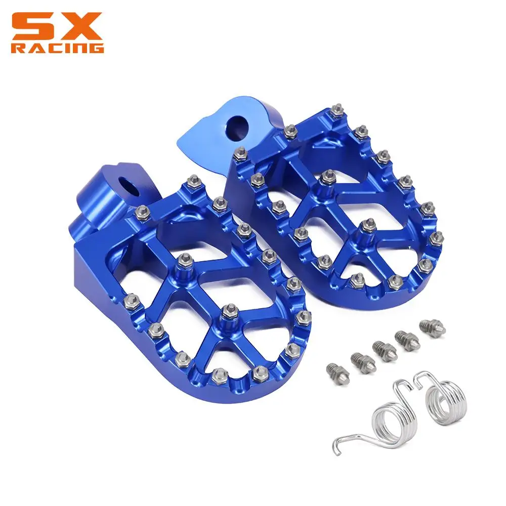 CNC Gear Shift Lever Foot Pegs Rest Footrests Pedal Footpegs For Yamaha YZ250F WR250F WR450F YZ WR 250F 450F YZF WRF 250 450