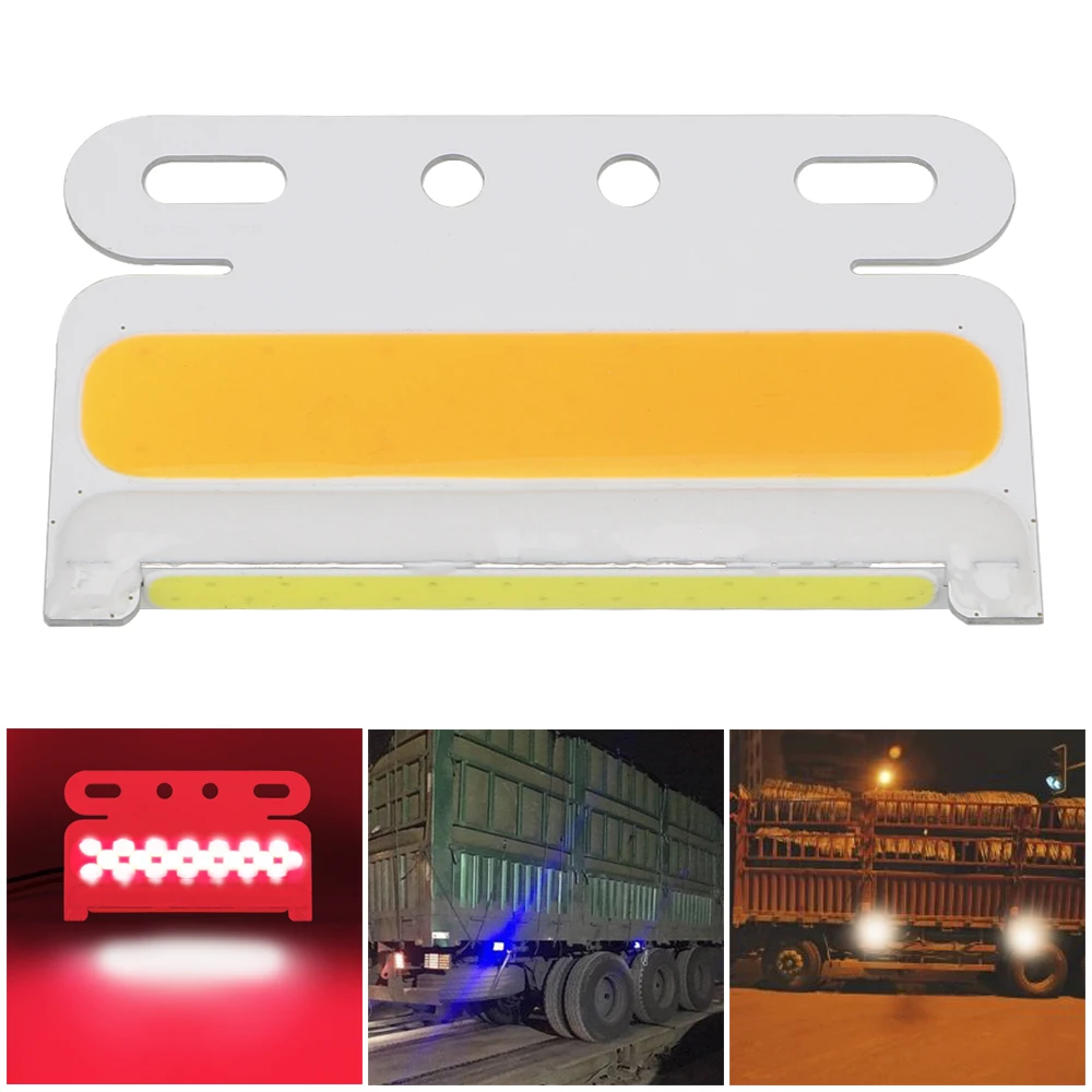 Фонари для грузовика 24 В, 42 фонаря, габаритная лампа, сигнальная лампа, супер яркие боковые габаритные огни COB, 10 шт./комплект, фонари для поворота Фонари для грузовика 24 В, 42 фонаря, габаритная лампа, сигнальная лампа, супер яркие боковые габаритные огни COB, 10 шт./комплект, фонари для поворота