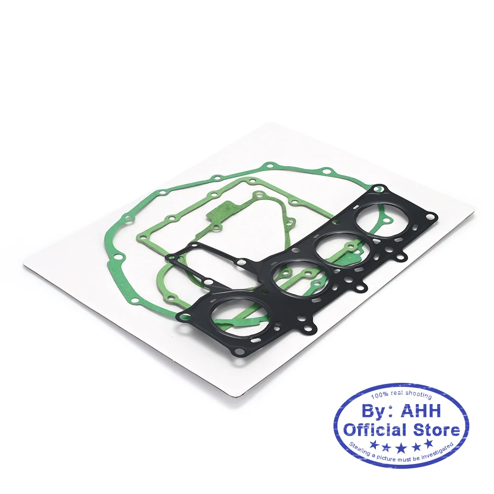 AHH Motorcycle Complete Engine Gasket Cylinder Cover Bottom Overhaul Pad Gasket For Honda CBR250 MC19 MC17 MC22 JADE Hornet 250