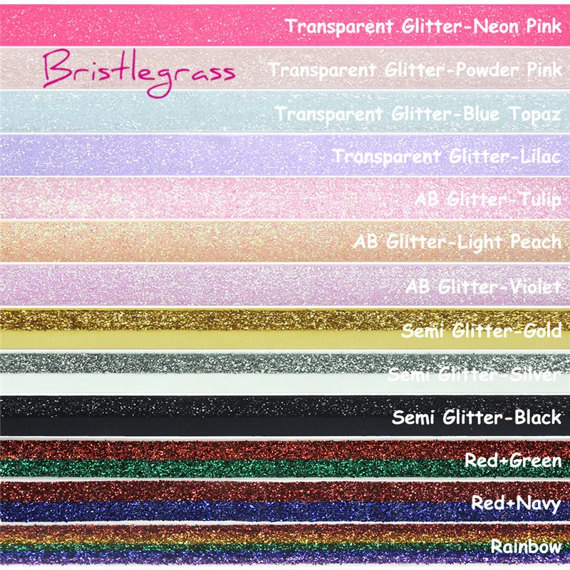 BRISTLEGRASS 1 3 5 jardów 5/8 "15 mm Metaliczny brokat Elastyczny Opaska Spandex Opaska do włosów Opaska na głowę Bielizna Tutu Sukienka Szycie Wykończenie