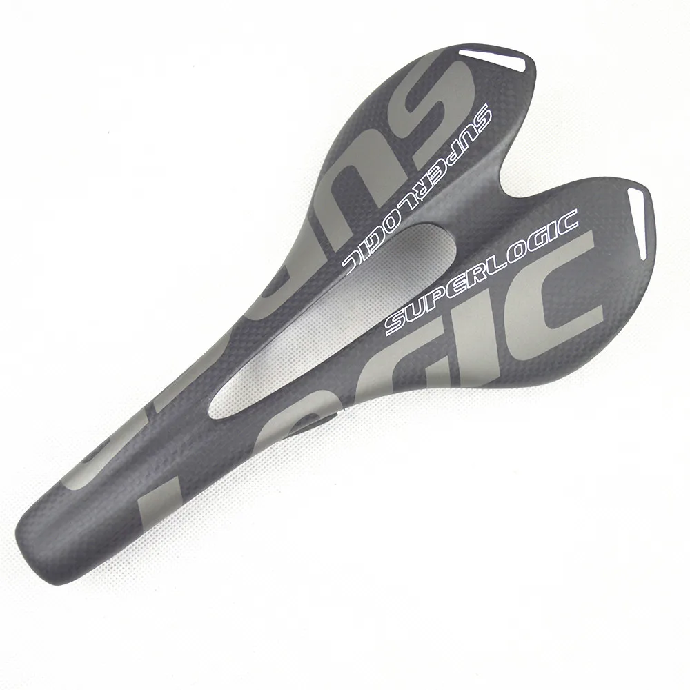 superlogic 3K Vollcarbon-Fahrradsattel für Rennrad und MTB, mattierter Fahrradsitz, 275*143mm, Fahrradteile – Detail 12