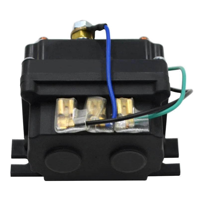 12V 250A Universal Winch Starter Solenoid Relay Contactor Rocker Switch Thumb for ATV Heavy Duty Upgrade Albright Equiv DC12V