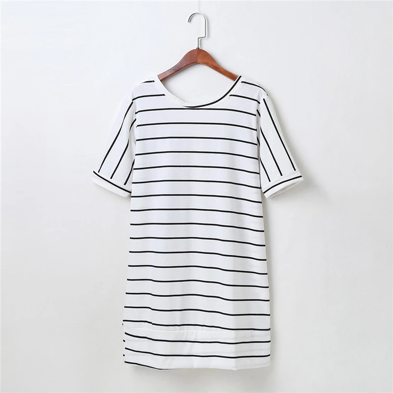 2023 Short Sleeve Striped Dress Summer Family Matching Outfits Wings Dresses Mommy And Me Clothing Sets Baby Girls Clothes