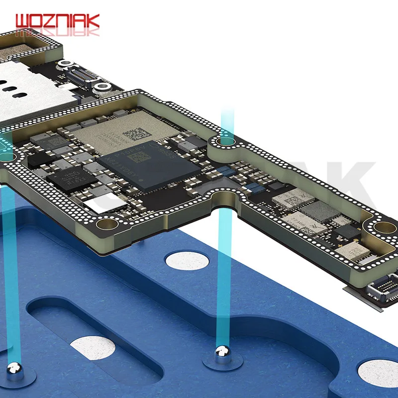 Qianli اللوحة الوسطى الطبقة مجلس ثلاثية الأبعاد بغا rebيعادل نبات الاستنسل منصة القصدير آيفون X-17Pro ماكس إصلاح صافي #6