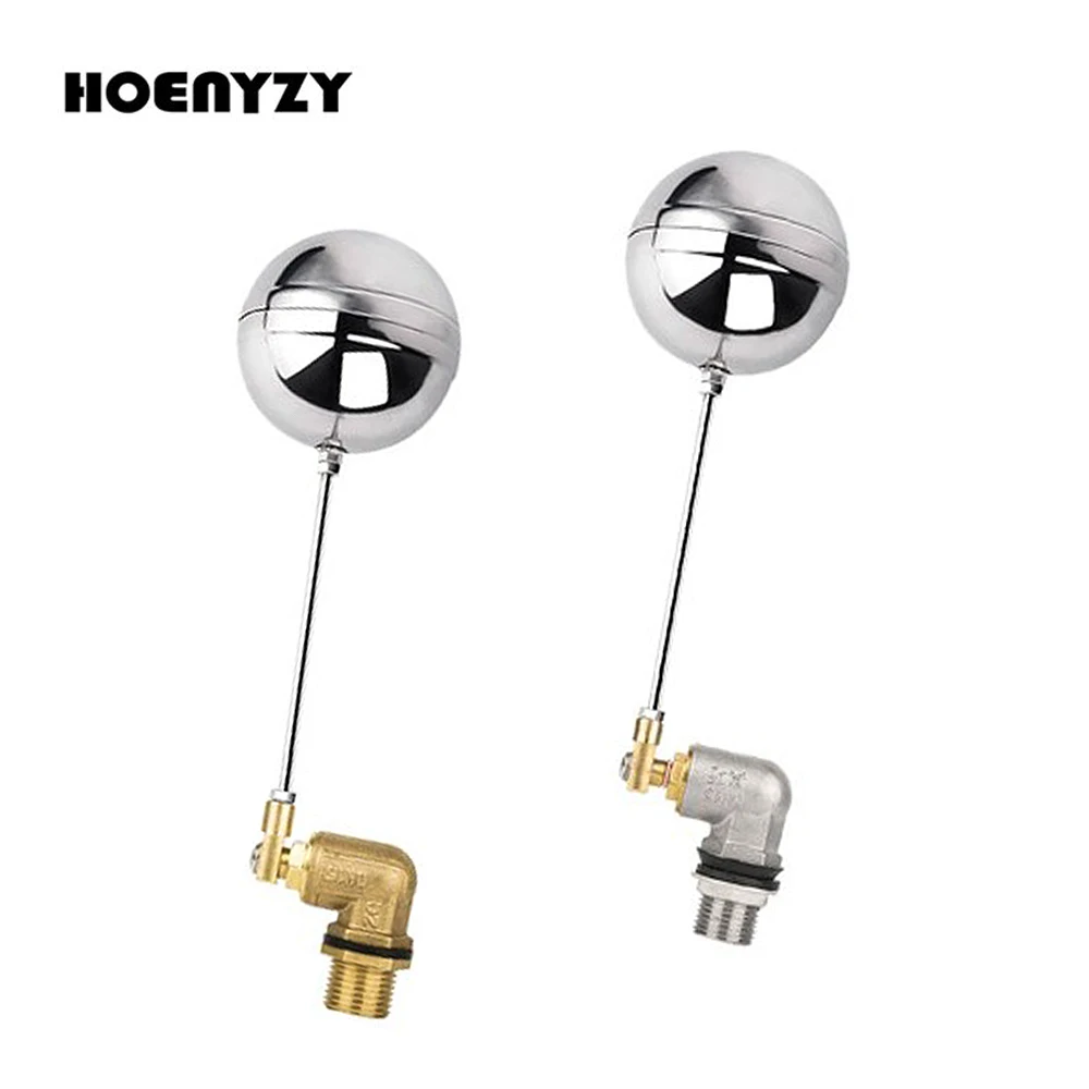 Поплавковый клапан DN15 DN20 DN25 из латуни/нержавеющей стали, быстрооткрывающийся плавающий шаровой регулирующий клапан, керамический сердечник для водяной башни/цистерны