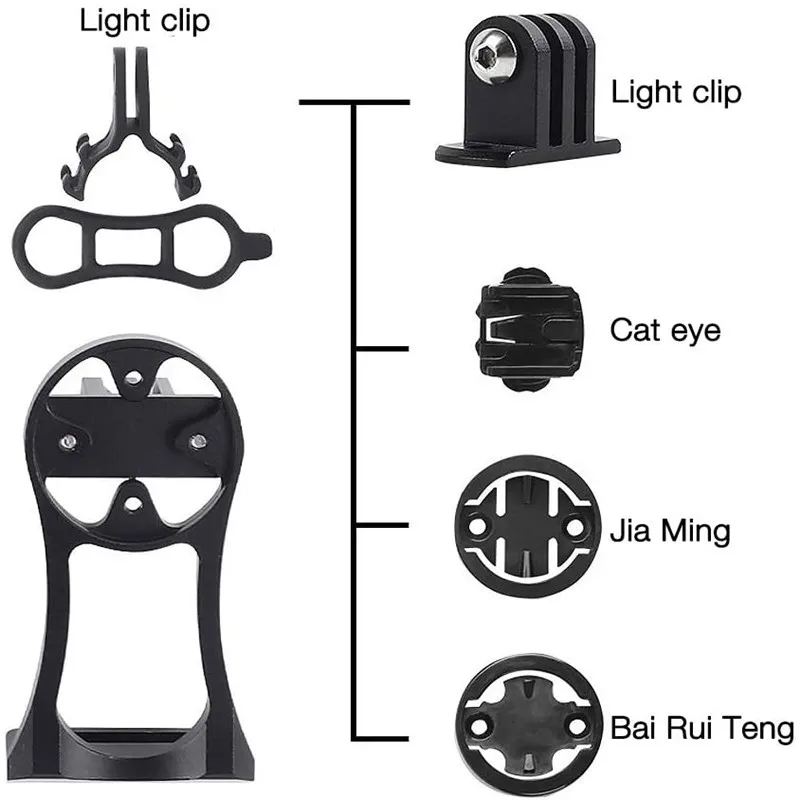 Bicycle Computer Camera MountBicycle Speedometer Stand Bike Stem Mount Flashlight Holder Support For Garmin IGPS Bryton GoPro