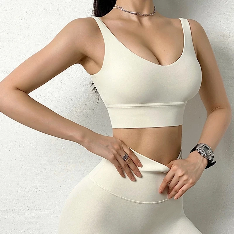 SOISOU New Women's Tracksuit Yoga Set Women Leggings Crop Top Sportswear Women's Summer Suit High Waist Tight Set Woman 2 Pieces
