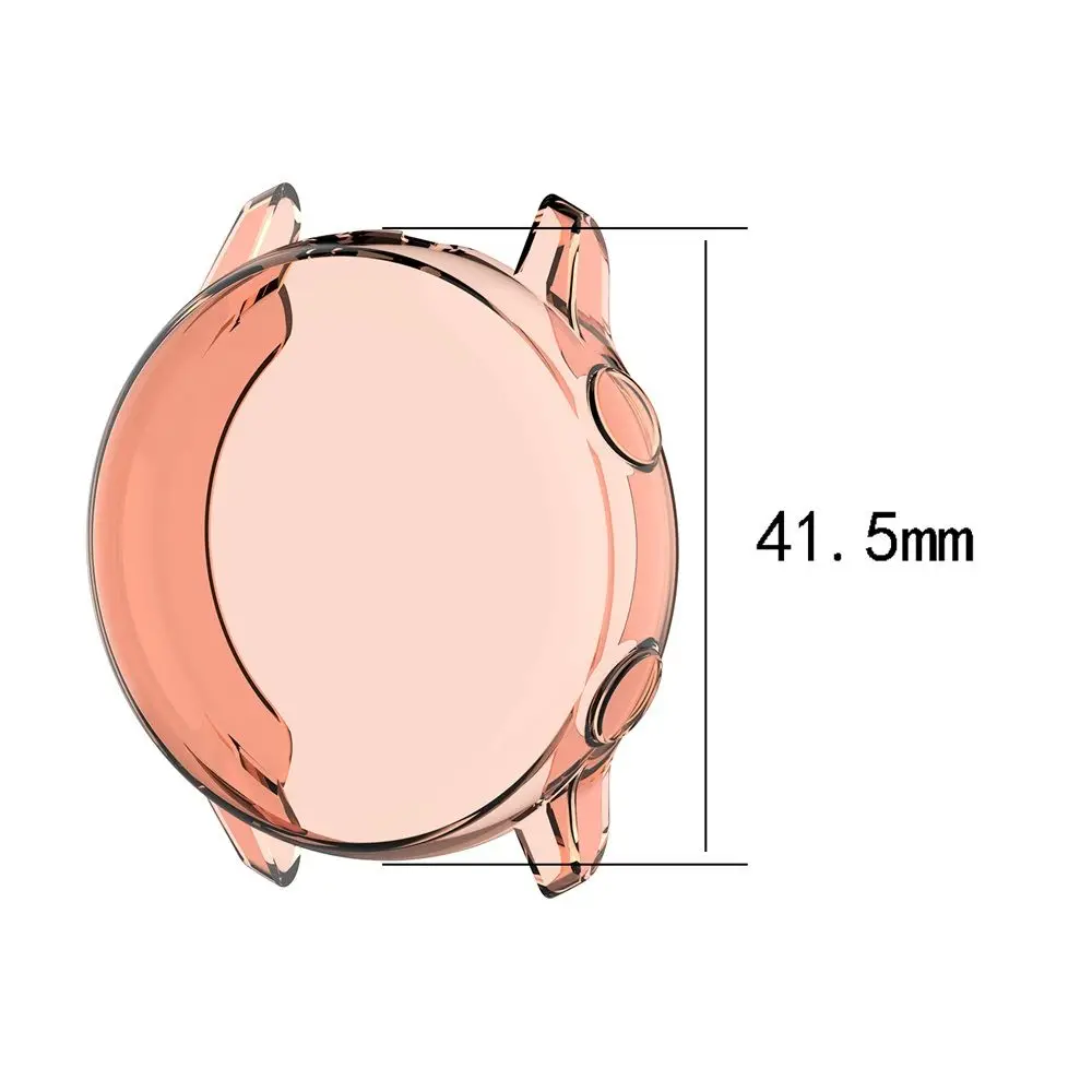 Protector de pantalla de caja de reloj de TPU de cubierta completa suave a prueba de golpes clásico de 40 mm para Samsung Galaxy Watch Active