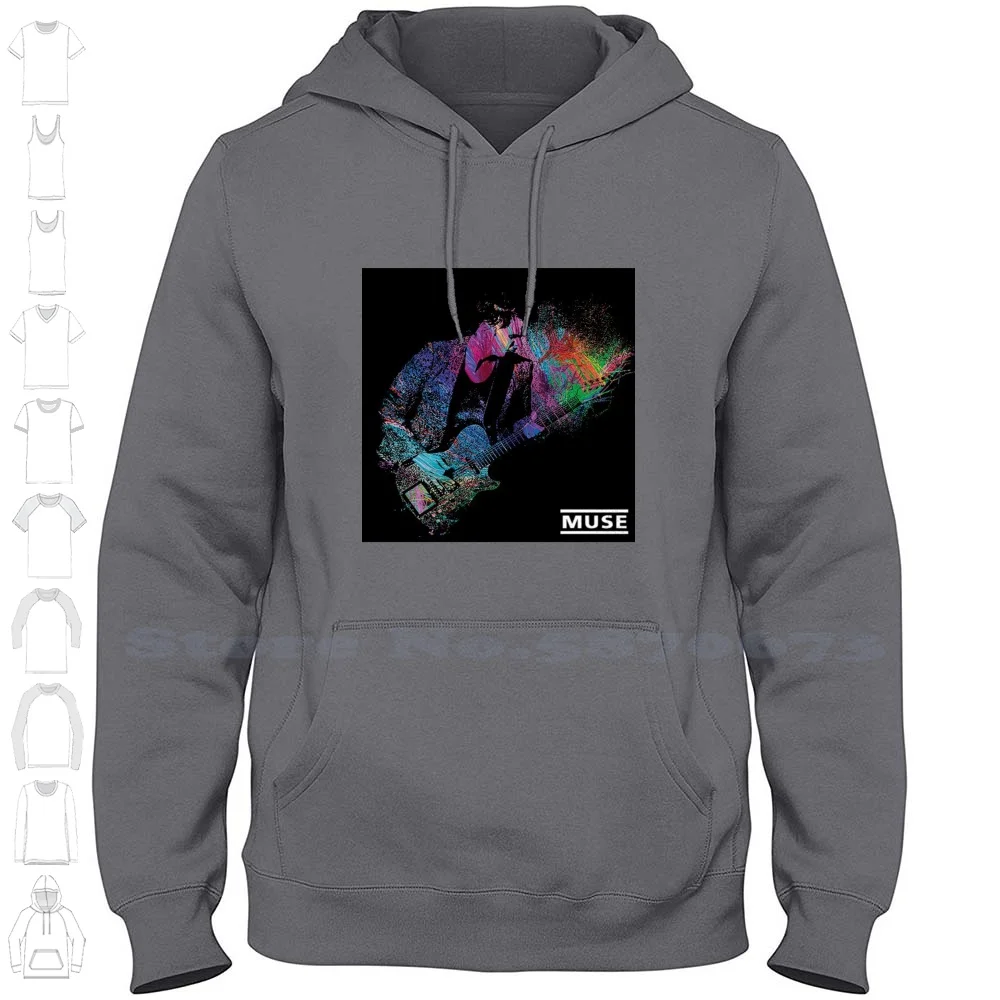 Guitars Art Design Streetwear Sport Hoodie Sweatshirt Muse Muse Band Muse Cloothing Muse Muse Muse Muse Home And Living Muse