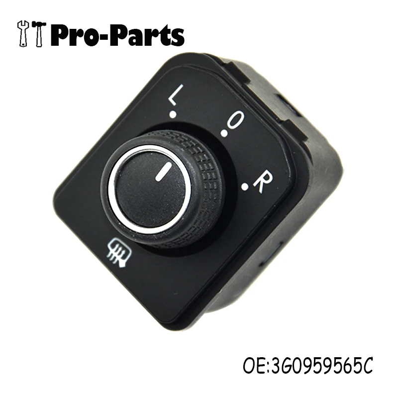 3G0959565C Heating Rearview Mirror Control Switch Button For VW Arteon Crafter Passat Teramont Seat Tarraco