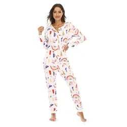 Kigurumis Cute Kawaii Onesie Pajama Home Jumpsuit Women Adult Overalls Soft Sleepwear S L XL XXL