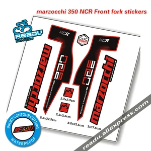 Marzocchi -Fork -Vorderaufkleber, 320 NCR, MTB -Fahrrad, Fahrradabziehbilder 10 Hauptaufhängungs -Marzocchi - №7