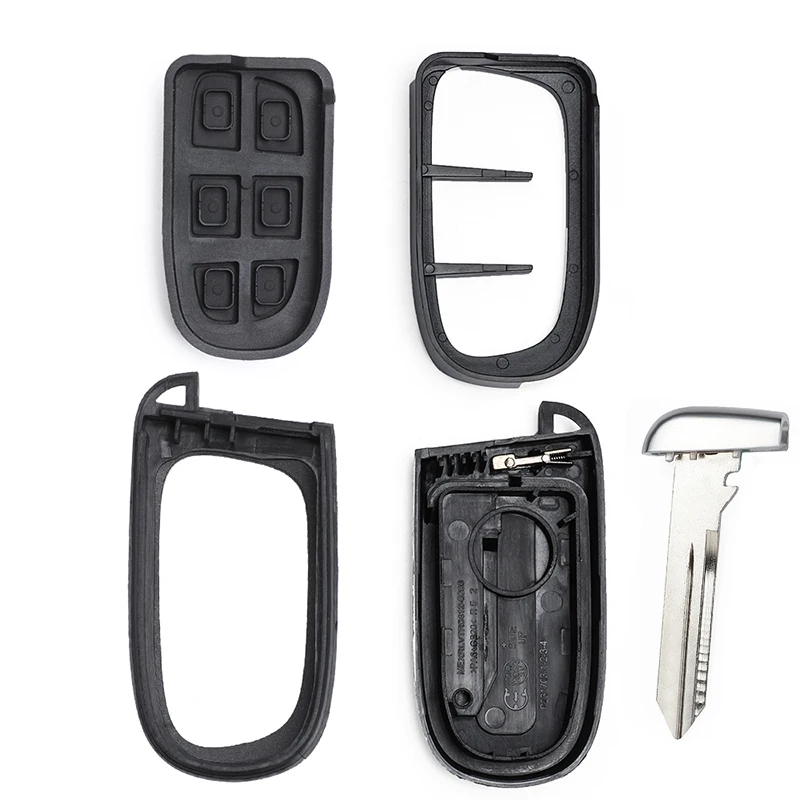 DIYKEY für Jeep Cherokee 2014-2018 Ram 1500 2500 3500 2013-2017 Remote Key Shell Fall Fob 4 taste GQ4-54T OEM mit Logo
