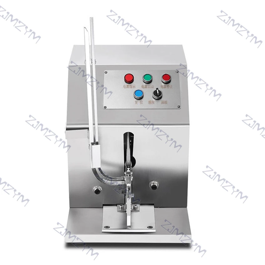 GU-50ZD elétrica que amarra a máquina com a máquina de empacotamento comercial do pedal para a máquina 300w 110v/220v da selagem do saco líquido da salsicha 60/min