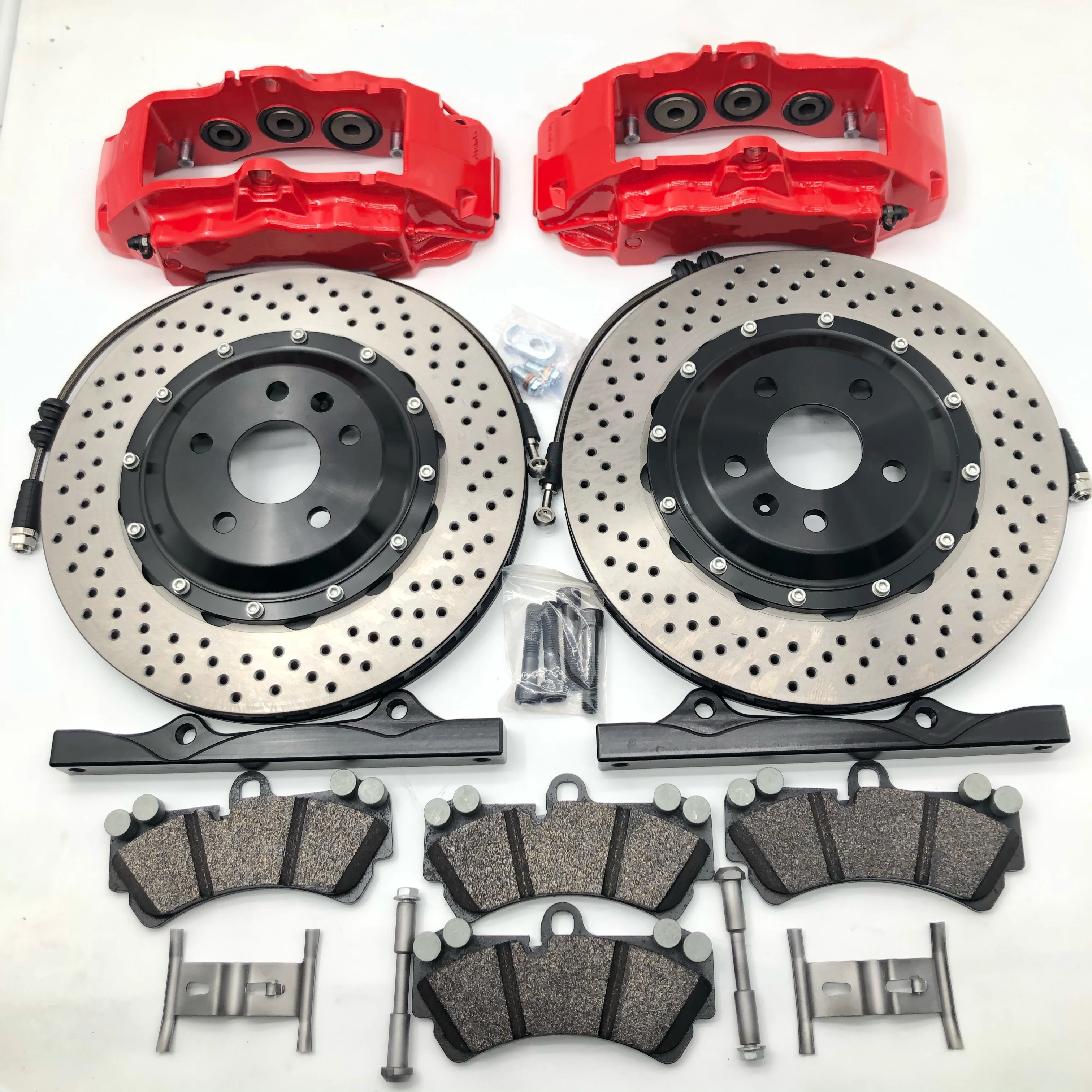 

Jekit car hot sale full set 6 pot 18z brake kit with 380*34mm rotor fit for Infiniti Q60 front rim 20