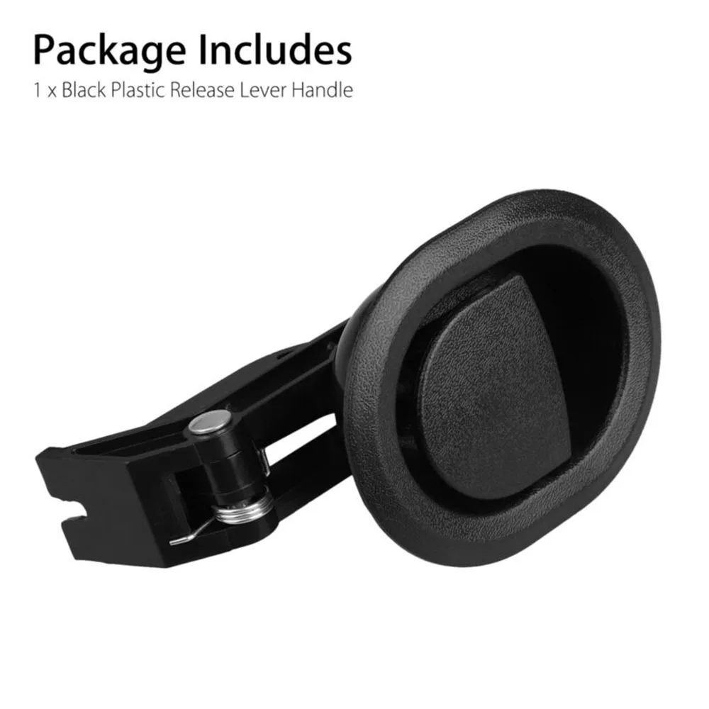 Levier de dégagement de canapé noir, remplacement universel, fauteuil inclinable, poignée nervurée, accessoire de meubles