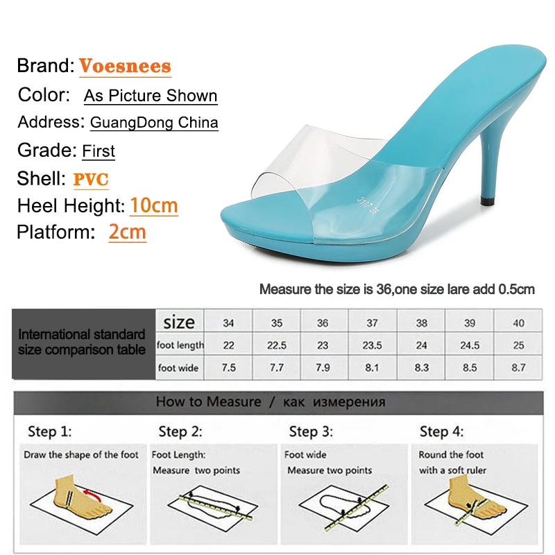 2021 New Transparent Crystal Slippers Outdoor Beach Summer Sandal Walk Show High Heels Sexy Party Dress Women Shoes Eight Colors