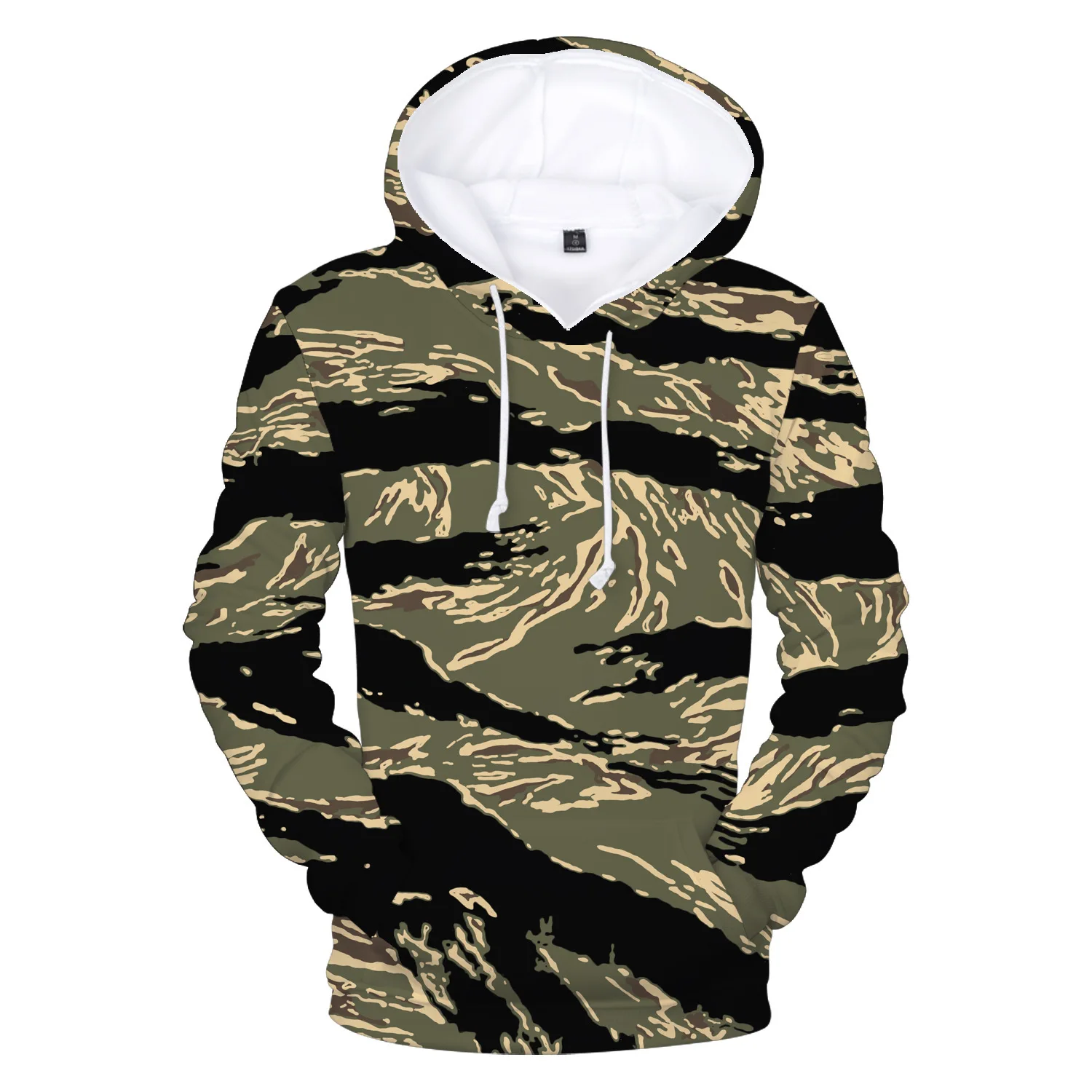 2021 3D Print Field training camouflage uniform Hoodies Sweatshirt Hip Hop Streetshirt Hooded Sweatshirt Men/Women Clothes