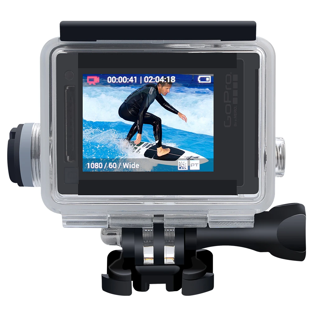 Wasserdicht mobile power ladegerät + tauchen lade wasserdichte schutzhülle für Gopro hero4 3 3 + kamera zubehör