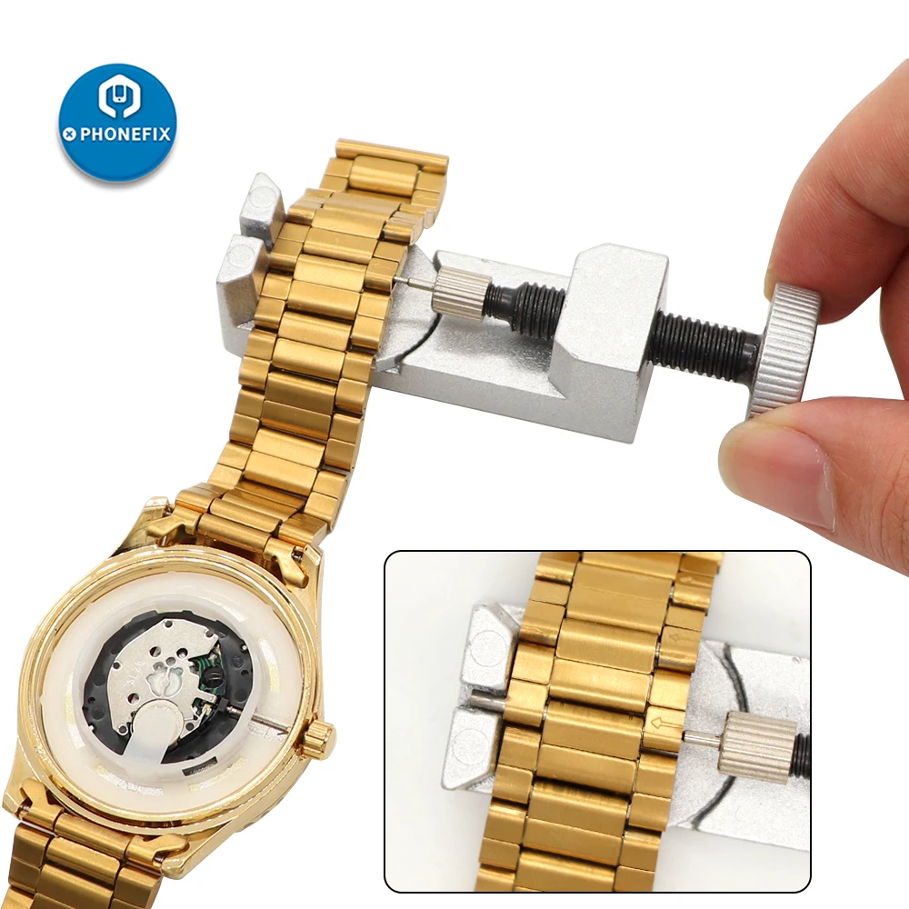 168 Chiếc Di Động Đồng Hồ Bộ Công Cụ Sửa Chữa Thay Đổi Pin Ốp Lưng Dụng Cụ Mở Nắp Pin Liên Kết Tẩy Thanh Lò Xo Bật Nắp Vặn Vít Đồng Hồ Công Cụ bộ
