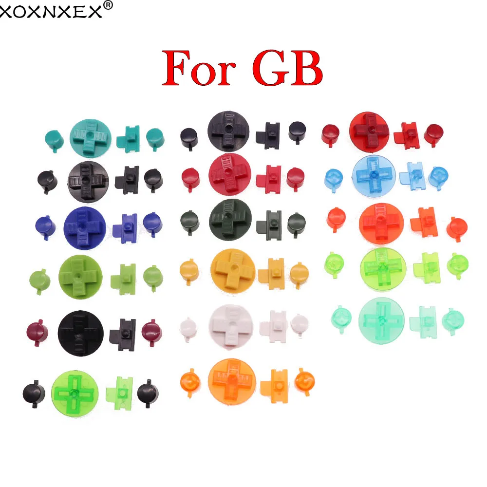 استبدال أزرار ل Gameboy الكلاسيكية جيجابايت لوحات المفاتيح ل جيجابايت DMG DIY بها بنفسك ل Gameboy A B أزرار D-الوسادة