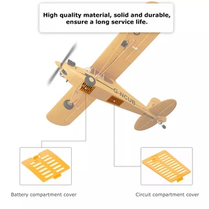 Parkten Wltoys XK A160 Pesawat Remote Control Suku Cadang Pesawat Aksesori Glider Roda Pesawat RC Motor Sayap Badan Pesawat 8 penjualan terbaik piper cub rc - №