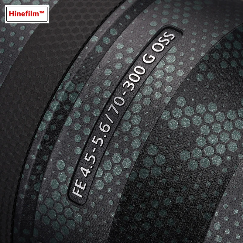 SEL70300G / 70300 pegatina de lente Premium, pegatina de piel para SONY FE 70-300mm f/4,5-5,6G OSS, Protector de lente, película de cubierta de urdimbre