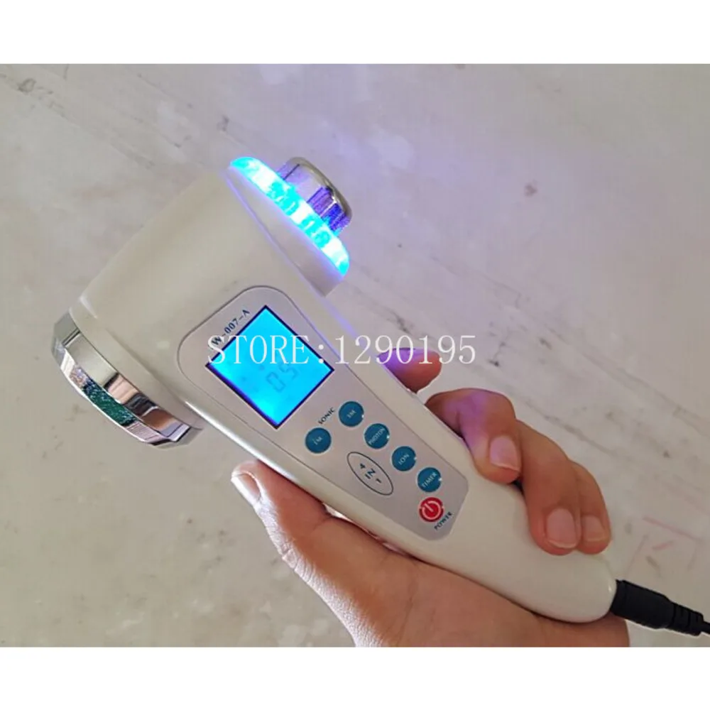 

Masajeador Electrico Face Care Massageador Machine Wrinkle Acne Therapy Fisioterapia Masaje Galvanic Sonic Beauty SPA Massager