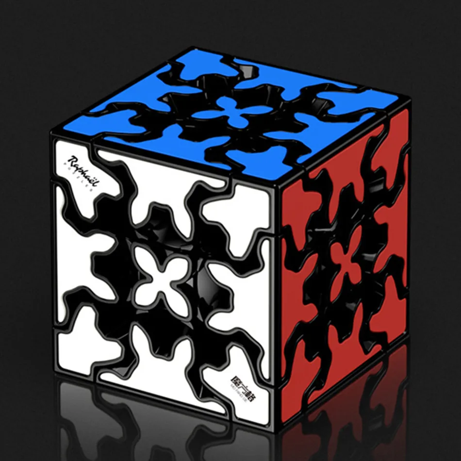 Neue Qiyi Getriebe Cube 3x3x3 Getriebe Cube 3x3 Pyramide Zylinder Kugel Geschwindigkeit Würfel Pädagogisches Spielzeug für Kinder Kinder Geschenk Spielzeug