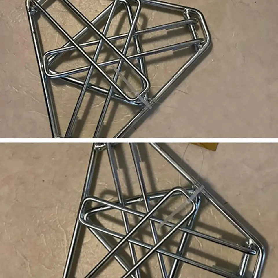 Trépied De Camping Pliable Robuste – Support Feu De Camp Pour Fours Hollandais, Poêles Et Barbecue