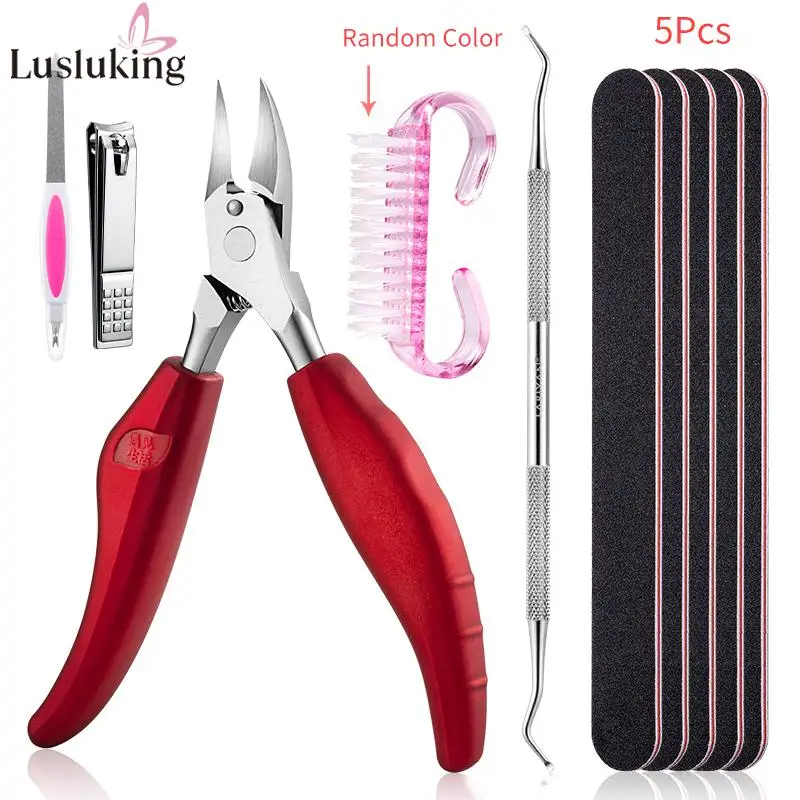 

Manicure Set Nail Correction Nippers Ingrown Toenail Cuticle Scissor Pedicure Tool Nail Scissors With File Personal Care Tools